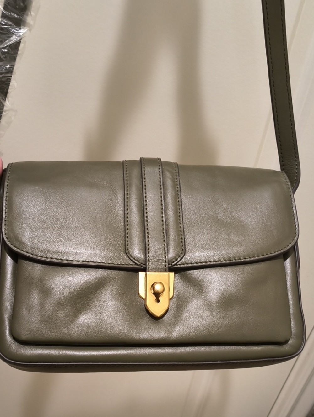 Banana Republic Leather Shoulder Bag NWoT - Picture 2 of 9